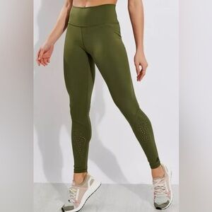 Adidas Believe This 2.0 Perfect Tights GL7163 Pine WOMENS SIZE‎ XS